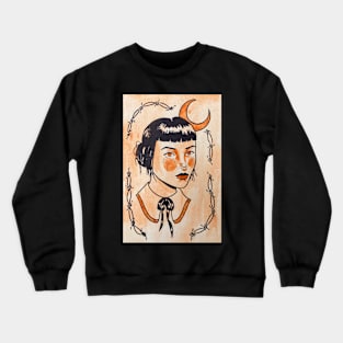 Moon girl Crewneck Sweatshirt